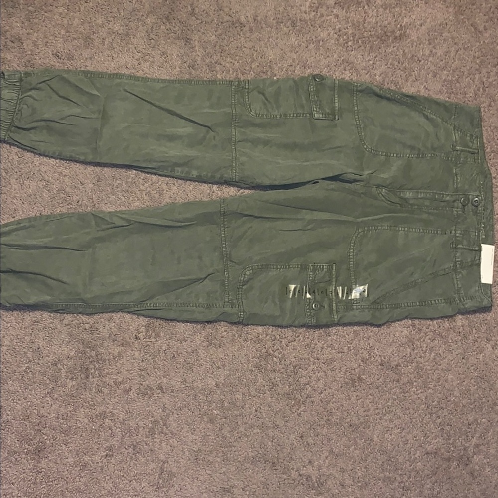 Olive green joggers